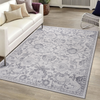 Marfi Grey & Silver Runner Area Rug