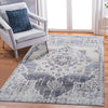 Payas Cream & Blue Indoor/Outdoor Area Rug