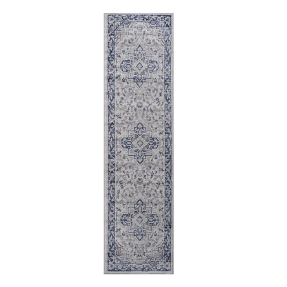 Marfi Blue & Grey Indoor/Outdoor Area Rug