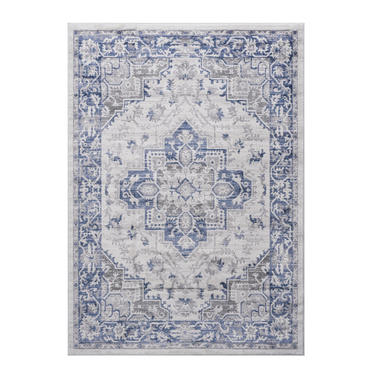 Marfi Blue & Grey Indoor/Outdoor Area Rug