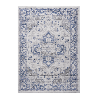 Marfi Blue & Grey Indoor/Outdoor Area Rug