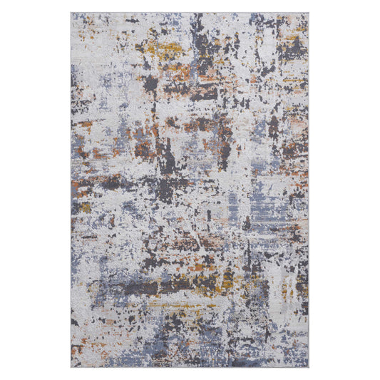 Payas Ivory & Blue Indoor/Outdoor Area Rug