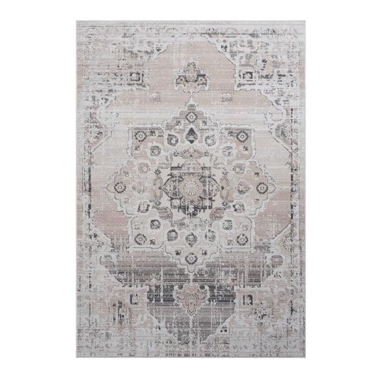 Payas Cream & Beige Indoor/Outdoor Area Rug