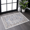 Marfi Blue & Cream Indoor/Outdoor Area Rug