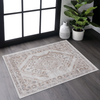 Marfi Cream & Ivory Indoor/Outdoor Area Rug