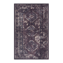 Maval Washable Rugs in Burgundy & Black Color