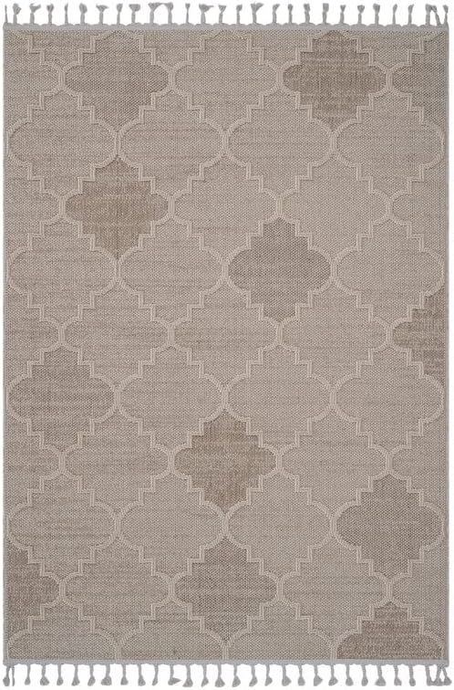 Guros Cream Indoor/Outdoor Area Rug