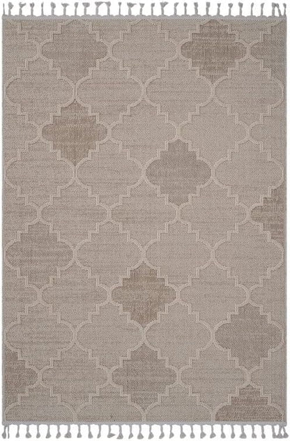 Guros Cream Indoor/Outdoor Area Rug