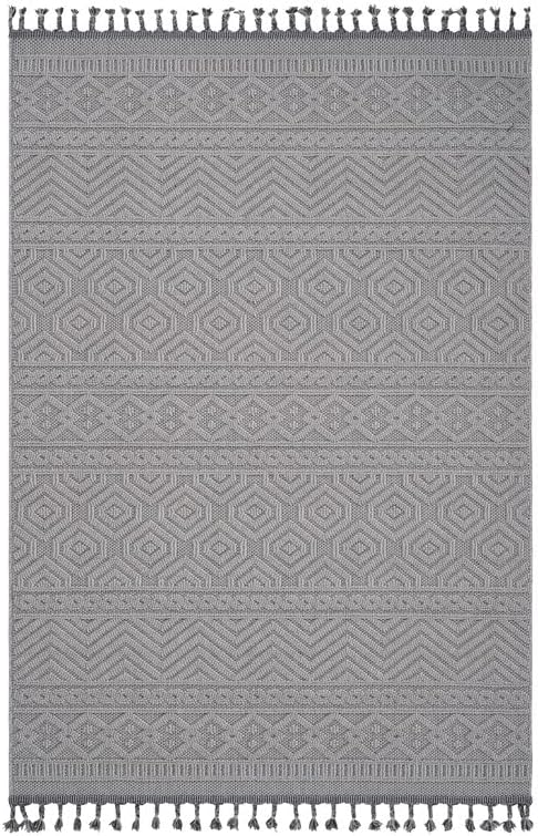 Guros White Indoor/Outdoor Area Rug