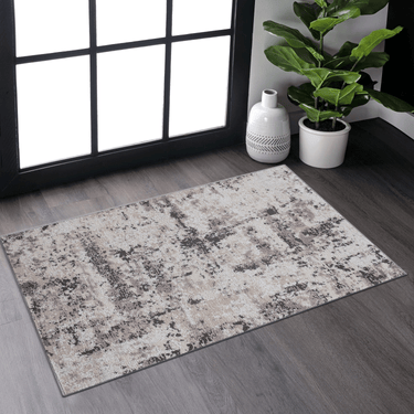 Payas Cream & Brown Indoor/Outdoor Area Rug