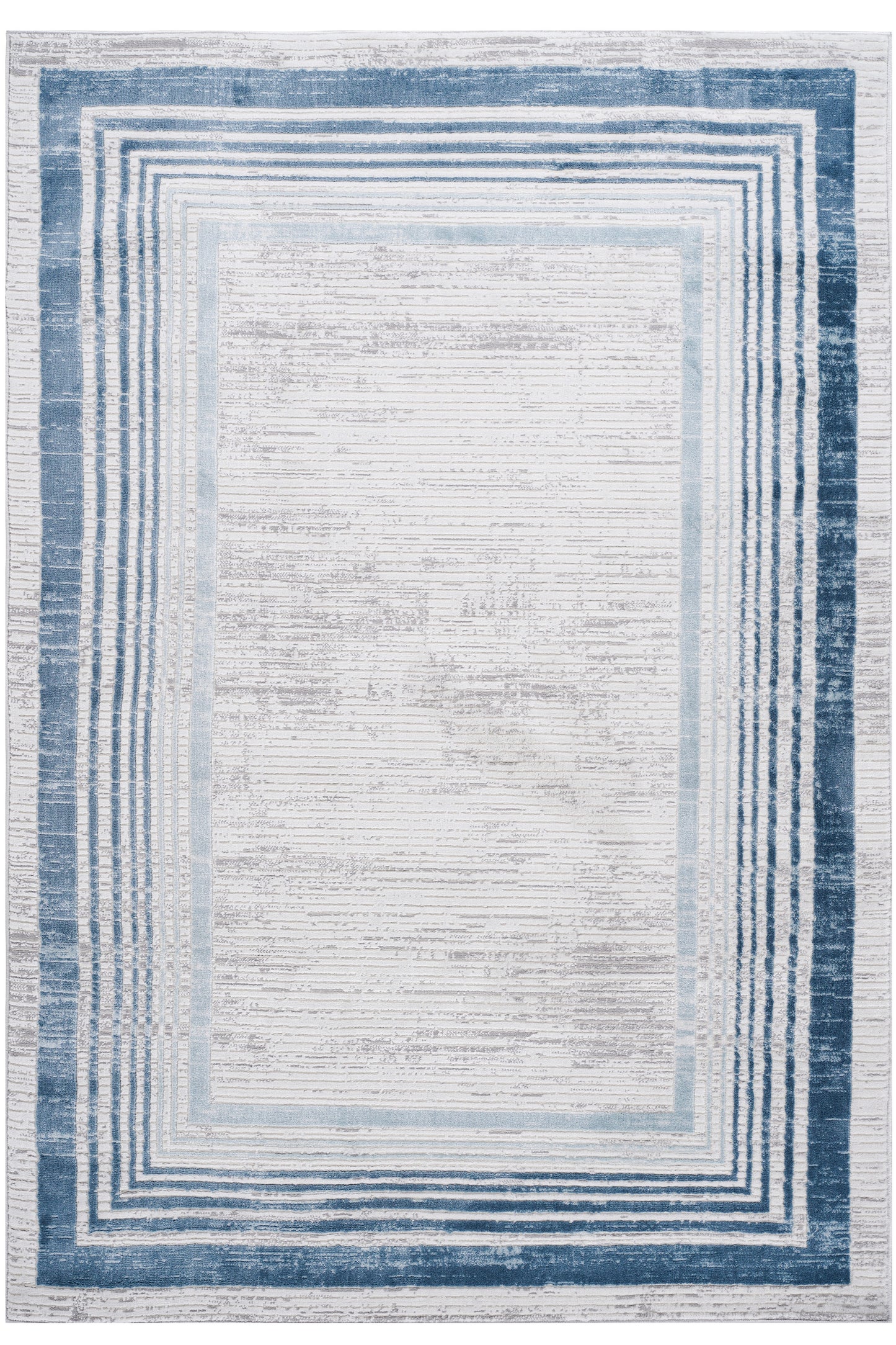 Marfi Blue & Ivory Indoor/Outdoor Area Rug