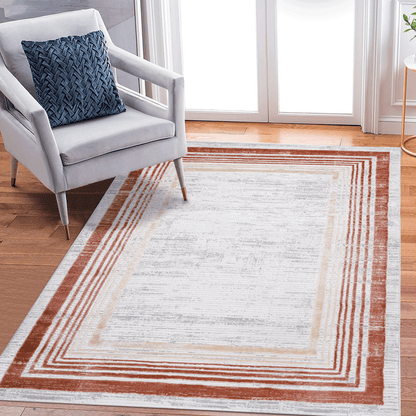 Marfi Brown & Ivory Indoor/Outdoor Area Rug