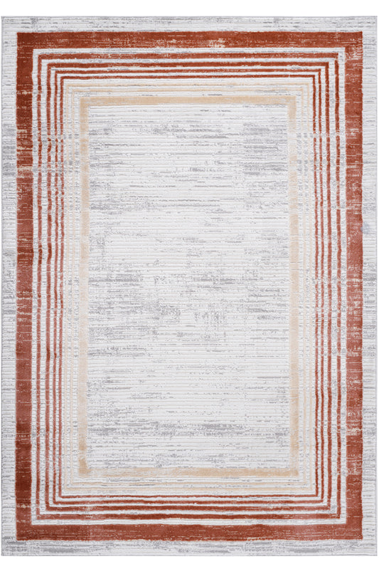 Marfi Brown & Ivory Indoor/Outdoor Area Rug