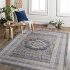 Payas Blue & Ivory Indoor/Outdoor Area Rug
