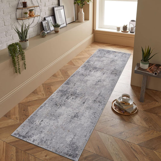 NAAR MARFI Collection Ivory/Sand/Abstract Non-Shedding Living Room Bedroom Dining Home Office Stylish and Stain Resistant Area Rug