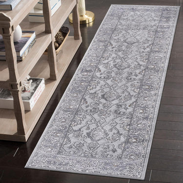 Marfi Ivory & Grey Runner Area Rug