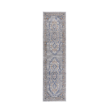 Marfi Blue & Cream Indoor/Outdoor Area Rug